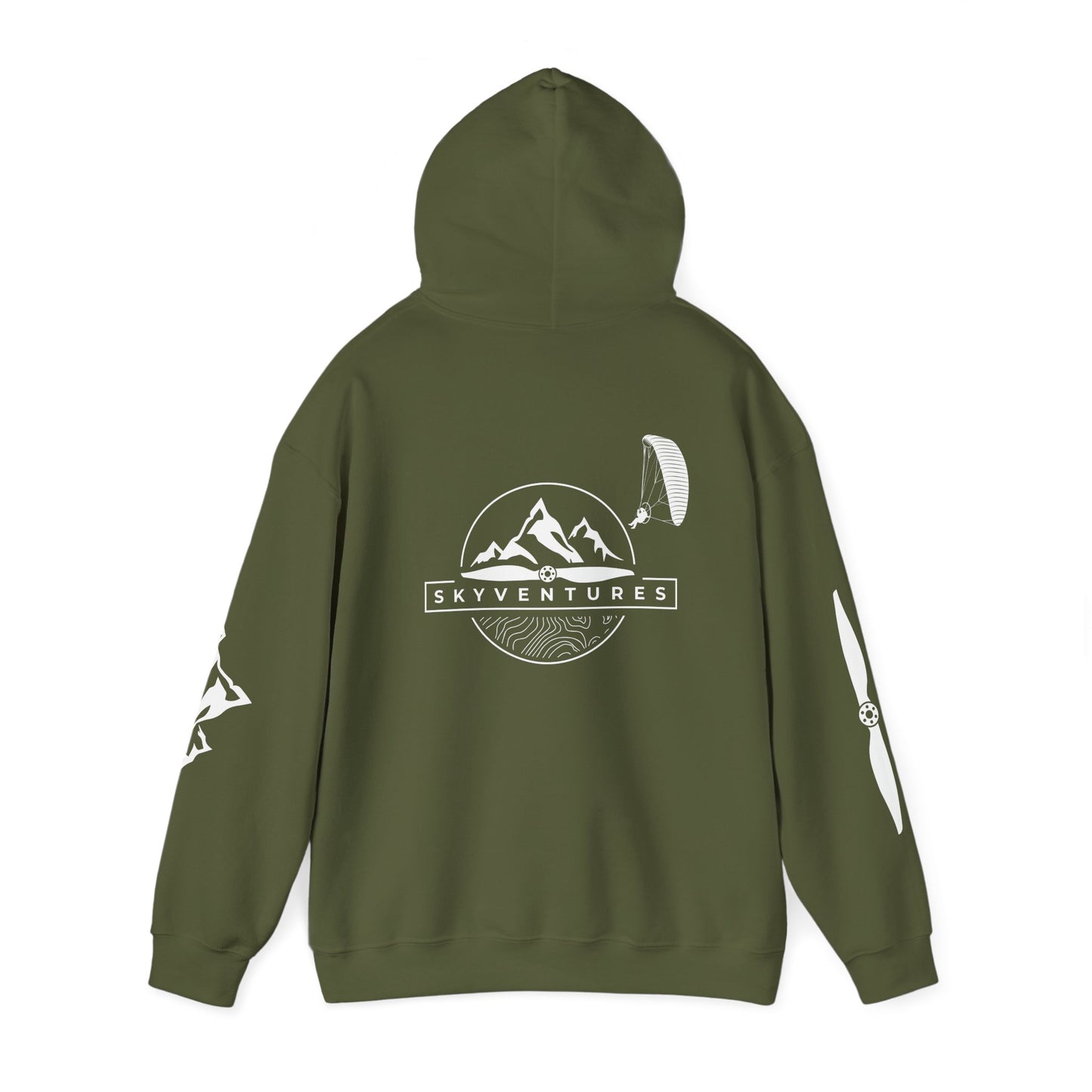 Vibrant Colors Logo Hooded Sweatshirt