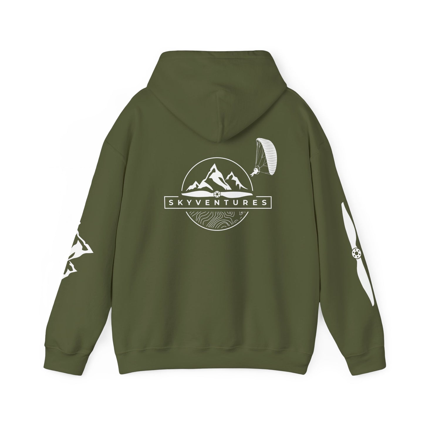 Vibrant Colors Logo Hooded Sweatshirt