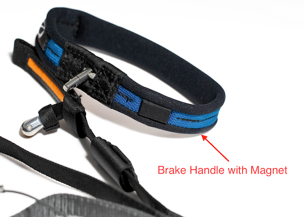 Ozone Brake Brake Handle with Swivel and Magnet (single)