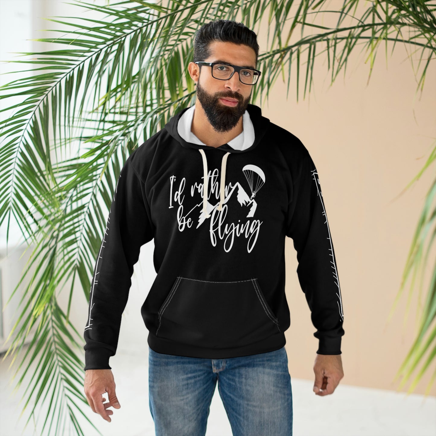 Rather Be Flying Pullover Paramotor Hoodie