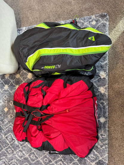 Ozone Mojo 6 and SupAir Altirando Paragliding Harness