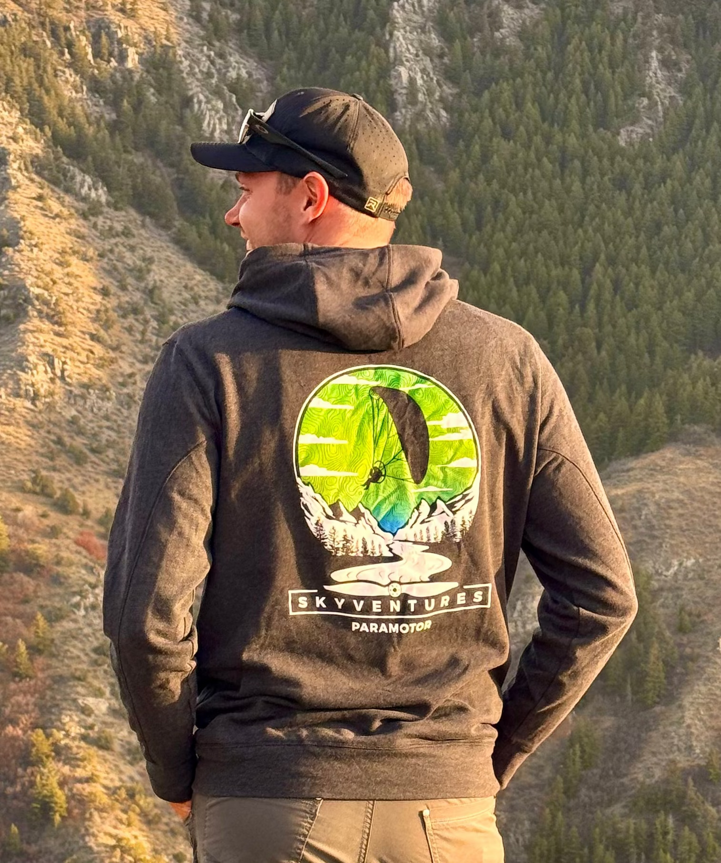 Fly the Wild Paramotor Adventure Hoodie