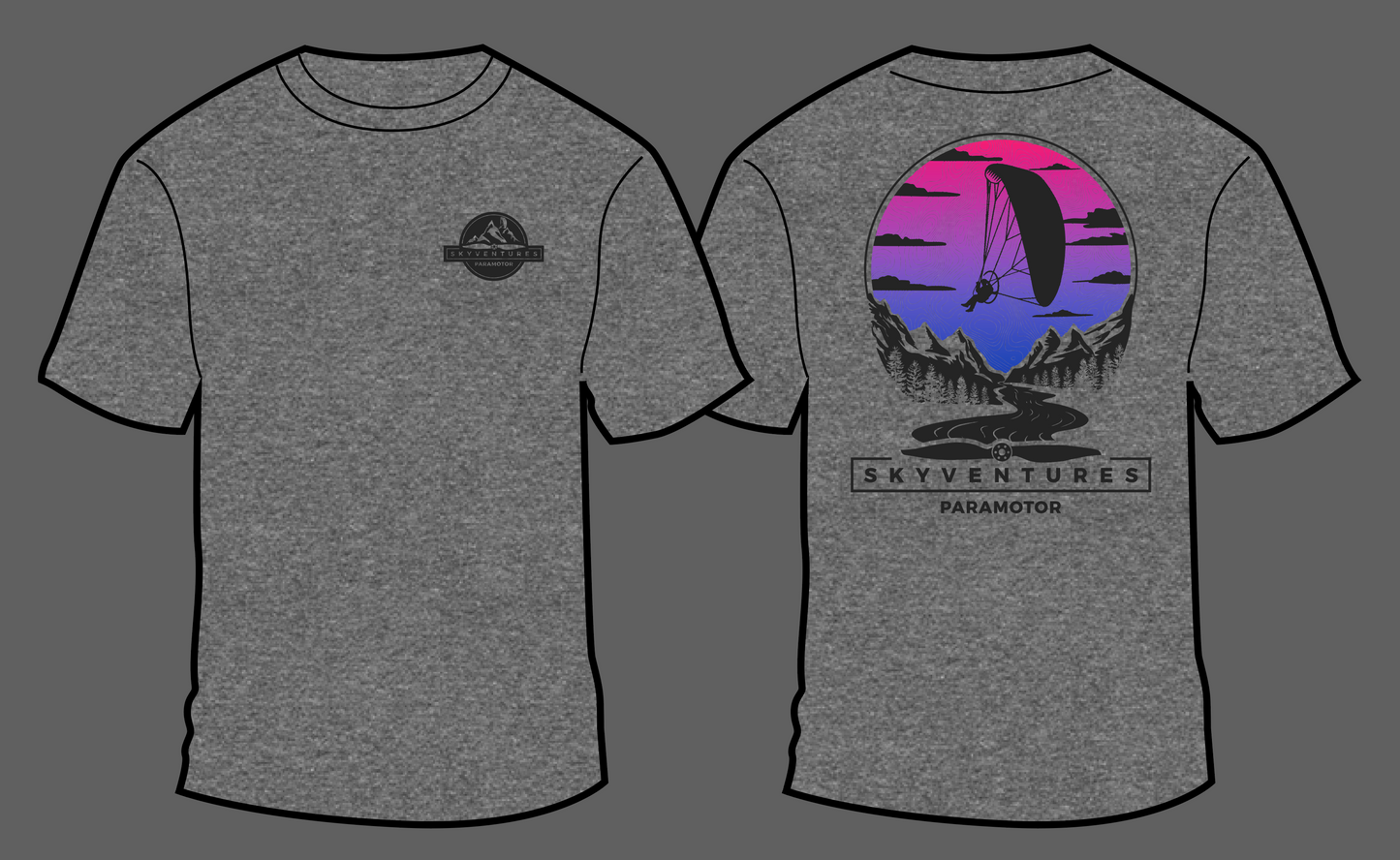 Fly the Wild Paramotor Adventure T-Shirts