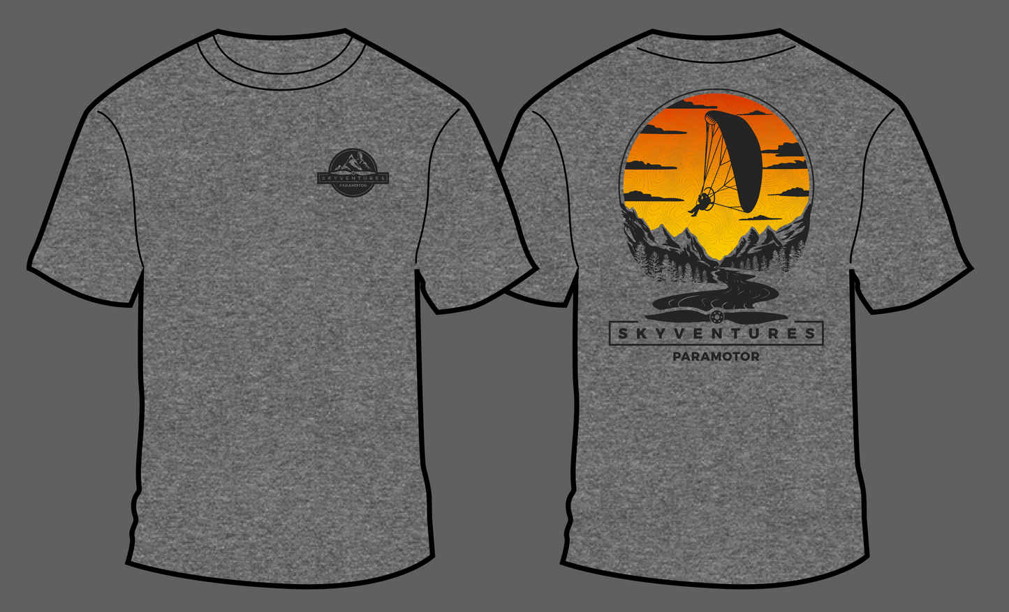 Fly the Wild Paramotor Adventure T-Shirts