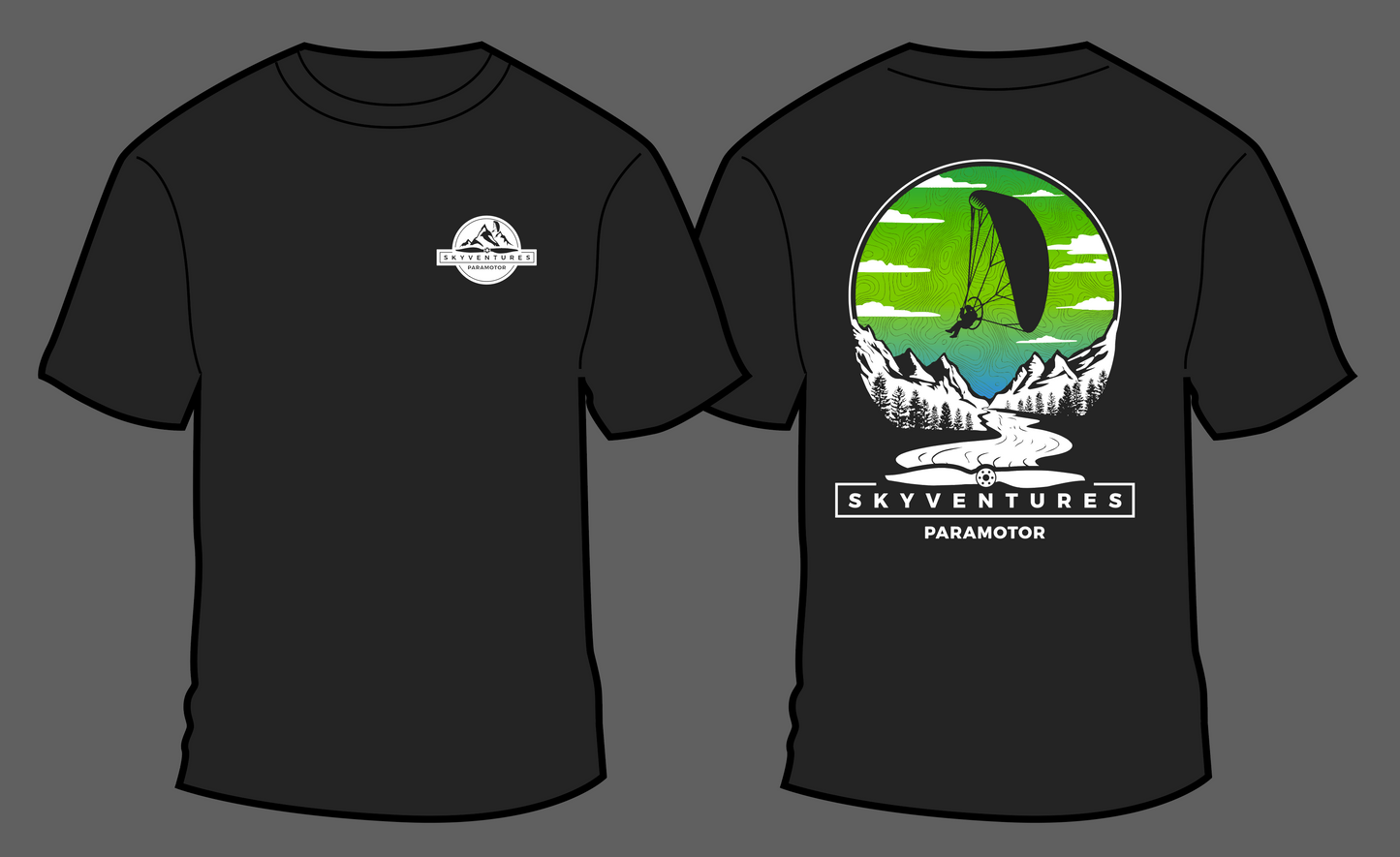 Fly the Wild Paramotor Adventure T-Shirts